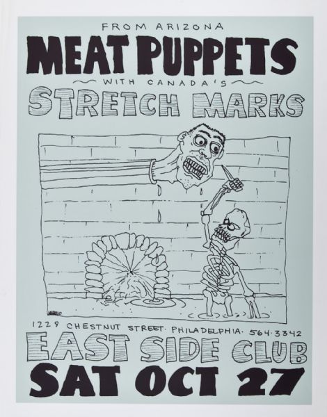 Meat Puppets at East Side Club Original  Poster